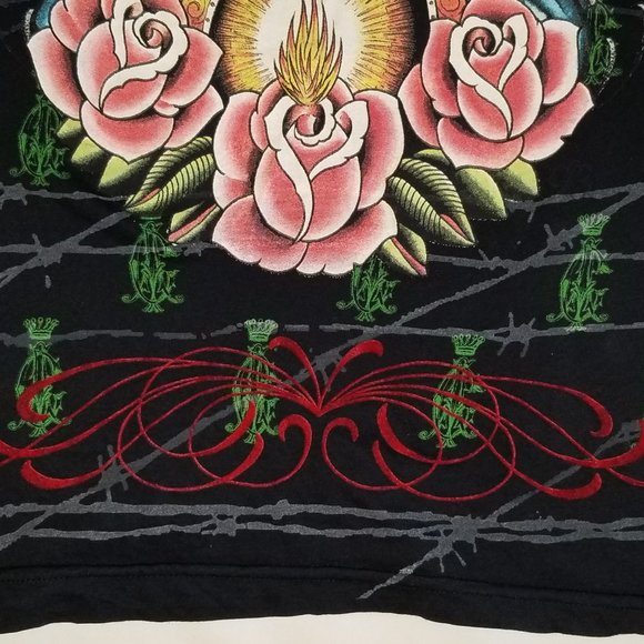 Christian Audigier. Very Rare Vintage beautiful collectible t-shirt .  L… - Picture 13 of 16